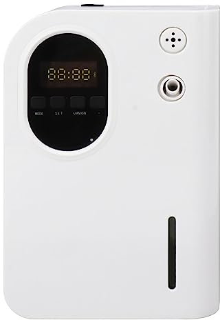 Diffusore di Aromi Intelligente per Hall di Hotel, Sauna, SPA - Fragranza Duratura - Copertura 300 m³ - Plastica e PE (Spina europea)