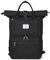 RAINSMORE Rolltop Rucksack Damen Herren Groß Laptop Rucksack 15.6 Zoll Rucksack Wasserdicht Schwarz Backpack Schulrucksack Reiserucksack Tagesrucksäcke