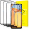 GiiYoon-3 Piezas Protector de Pantalla para Xiaomi Redmi 13C 4G/Poco C65 Cristal Templado, [Sin Burbujas] [Cobertura Completa] [9H Dureza] Vidrio Templado HD Protector Pantalla