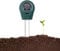 Melko - Misuratore 3 in 1 per piante e terra con doppia sonda e indicatori di misurazione - Misura pH, intensità luminosa e umidità - Misuratore di umidità senza batteria - Growbox accessori per