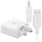 15W Fast Adaptive Mains 2A Charger for Samsung Adapter Plug Genuine With 2M USB to TYPE-C Cable For Samsung S8,S9,S10,S20,A3(2017),A5(2017), A7, A8 and Compatible to All Other Samsung Devices