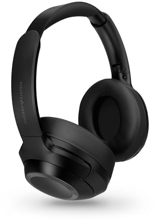 Energy Sistem Harmony ANC Auriculares Inalambricos Bluetooth 5.4 con Cancelacion de Ruido Activa Cascos Diadema Over Ear 50H Bateria Microfono ENC Plegables Headphones