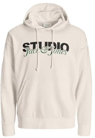 Jack & Jones Herren Jack & Jones Male Kapuzenpullover Gedruckt Kapuzenpullover Jjyuki Sweat Hood Bf (0er Pack)