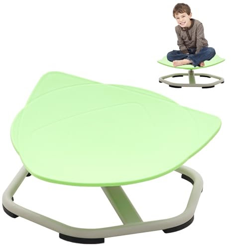 Autisme Chaise Pivotante pour Enfant, Chaise pivotante sensorielle, carrousel autisme, entraînement de coordination physique et d'équilibre, 54x54x27 cm