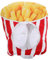CORHAD Adorable Plush French Fries Hat Lustiger Cosplay-kopfschmuck Für Festivals Und Geburtstagsfeiern Witziges Party-accessoire Für Erwachsene Und Originelles Geschenkidee