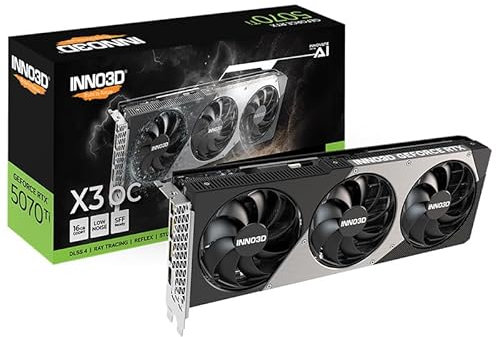 Inno3D GeForce RTX 5070 Ti X3 OC 16GB GDDR7 Reflex 2 RTX AI DLSS4