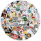 Prank Meme Aufkleber Meme Stickers 100 Stück Skateboard Graffiti Aufkleber Motorräder Fahrrad Snowboard Gepäck Laptop Auto Koffer für Kinder und Jugendliche Wasserdichte Vinyl Decals