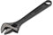 GEDORE Llave de una boca ajustable, Anchura de sujeción 30 mm (1,3/16 pulgadas), Escala de ajuste, Modelo sueco, Fosfatada, 60 P 10