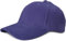 styleBREAKER Unisex 6-Panel Baseball Cap | gebürstete Baumwolle | Klettverschluss verstellbar | einfarbiges Basecap für Damen und Herren, Farbe:Lila