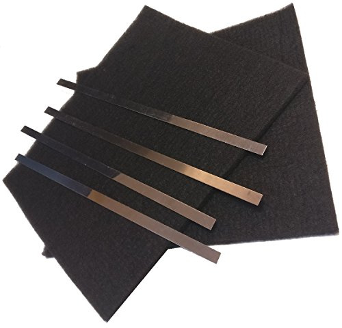 Filtre Charbon Dim 285x245x10 Mm Pour Hotte Whirlpool