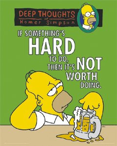Die Simpsons – OMER – Bier – 40 x 50 cm Kunstdruck/Poster