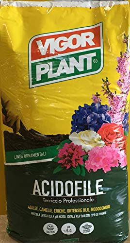 Vigorplant Terriccio Completo per Piante Acidofile 70 lt