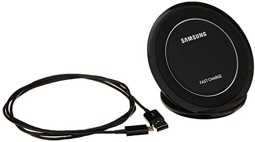 Samsung Pack pour Galaxy S8 avec Coque Transparente + Pad à Induction Stand + Cable micro USB + Film de Protection