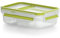 Tefal Master Seal To Go Yoghurt Box With Inserts Food Storage, Clear/Green, 19.5 x 13.5 x 5.8 cm