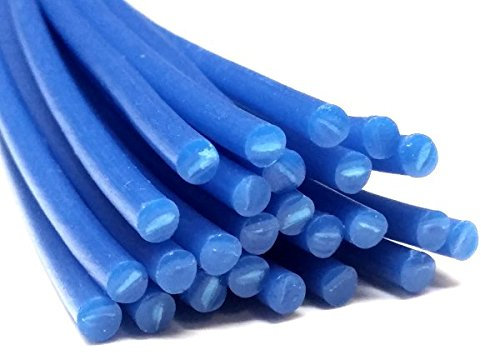 Kunststoffschweißdraht PE-HD 4mm Rund Blau (RAL5005) 25 Stäbe HDPE