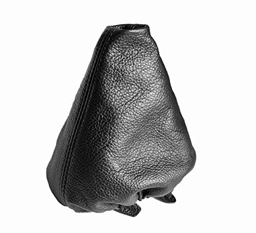 Schaltmanschette Schaltsack Sack Schwarz Faden Schwarz Echt Leder myshopx SA63
