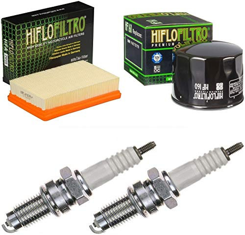Luftfilter Ölfilter Zündkerzen für R 1200 GS LC ABS Baujahr 2013-2017 Servicekit Wartungskit
