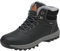 Mishansha Scarponcino Uomo Donna Stivaletti Invernale Impermeabili Stivali Piatti Scarpe da Neve con Calda Foderata - Comode Leggeri Antiscivolo, Nero Fuliggine, 40 EU