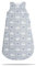 evatum Babyschlafsack für Jungen und Mädchen von 0 bis 3 Jahren in 60, 90 & 110 cm - Schlafsack für Neugeborene aus Bio-Baumwolle - Sleeping Bag für Frühling, Herbst & Winter (Schäfchen, 90 cm)