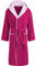 Egeria CAIRO Unisex Bademantel mit Kapuze für Damen und Herren - Berry - Gr. S