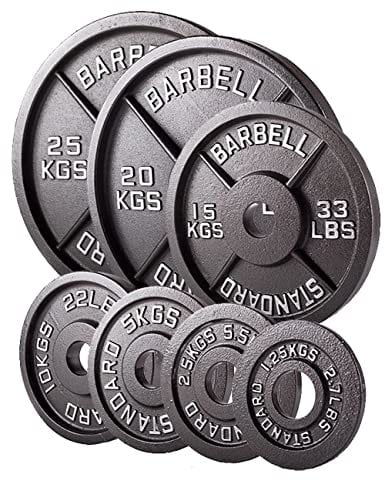 OLYMPIC WEIGHT PLATES (10kg (2 Plates))