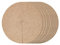 La cordeline Lot de 10 Disques de Paillage Feutre de Jute 700gr/m², 30cm CJN10E-L10 Naturelle