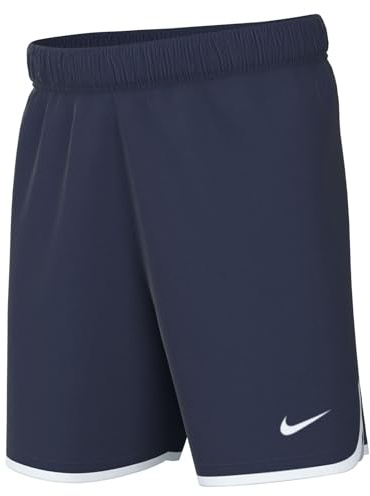 Nike Unisex Kids Shorts Y Nk DF Lsr V Short W, Midnight Navy/White/White, DH8408-410, XS