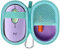 co2CREA Duro Viaggio Caso Copertina coustodia per Logitech POP Mouse Wireless (solo scatola,Case Only) (Blu/Viola)