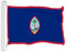 G128 Guamanische Flagge von Guam, 90 x 150 cm, LiteWeave Pro Serie, bedrucktes 150D-Polyester, für drinnen und draußen, lebendige Farben, Messingösen, dicker und langlebiger als 100D 75D Polyester