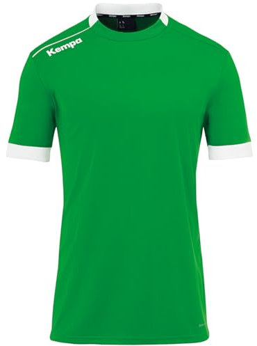 Kempa Herren Player-Shirt Tshirt, Grün/Weiß, M