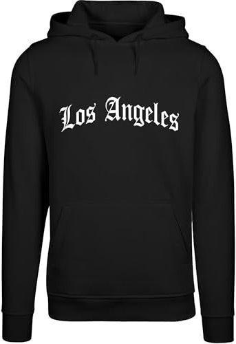 Mister Tee Unisex Kapuzenpullover Los Angeles Hoody Black 5XL