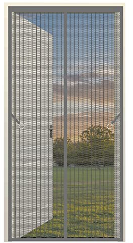 Zanzariera Magnetica Porta Finestra 100 x 300 cm Anti Zanzare Insetti Zanzariera Prevenire Zanzare E Insetti Tenda Anti-Insetti Zanzare Zanzariera Porta Finestra, Grigio