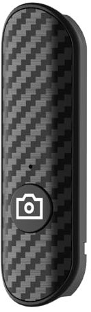 TONEOF Control Remoto Inalámbrico, Disparador Remoto Recargable para Selfies en Smartphones Obturador Disparador Alcance de 10M, Conexión Instantánea, Compatible con iOS y Android(202MAX150, Negro)