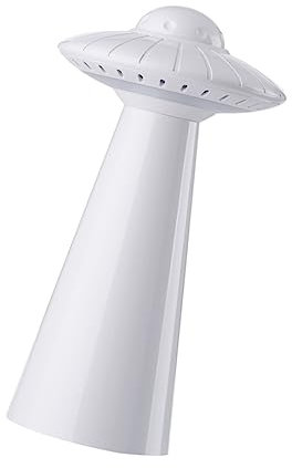DOITOOL Tischleuchte Nachtlicht Mit Bewegungsmelder Lampara De Nachtlichter Für Nachtlicht Bewegung Kinderzimmer Bett Schreibtischlampe Weiße Nachttischlampe Geschenk Leselicht Weltraum