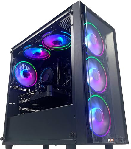 ginger6 Gaming PC Desktop - Intel Core i9 14900f Processor, Nvidia RTX 5060 Ti 8GB Graphics, 1Tb Kingston NV3 PCIe x4 (Up to 6000MB/R,4000MB/W), 32GB DDR5, 600Mb Wi-Fi, Windows 11 Home