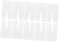SOLUSTRE 10pcs Radiator Bracket Inserts Anti-Vibration for Plate Radiator Hooks Protective Covers Plastic Reusable for Home