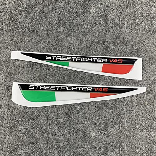 WARFEL Zubehör Für D&ucati Under The Fixed Wind Wing Aufkleber Windklinge Dreidimensionale Aufkleber Decals STREEETFIGHTER V4S V4 Street Fighter