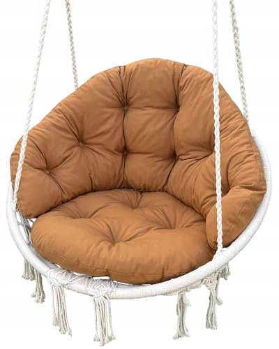 Kissen für eine Storchennest Schaukelkissen Kissen für Hängeschaukel Schaukelauflagen Hängeschaukel Hängenest (Camel)