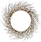 Beautiful White Berry Christmas Wreath - Indoor or Outdoor, 40cm. Great for Door & Staircase Decorations