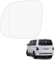 Ruolin Spiegelglas Links, Außenspiegel Glas Ersatz Spiegelglas Beheizbar Links Kompatibel mit VW T5 T6 Transporter Caravelle
