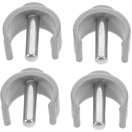 4pcs C-Shape Latch Clamp Cane Attachment Secure Buckle Clips for Walking Crutch and Cane Grip Accessories for Safety and Stability