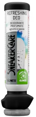 Sneakercare, Deodorante Spray per Scarpe con Olii Essenziali per il Controllo degli Odori, Ideale per Scarpe, Borse e Armadietti, Flacone da 100 ml