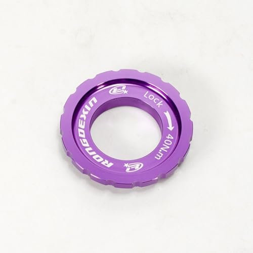 Radnaben-Adapter aus Aluminiumlegierung, geeignet für 44 mm Mittelabstand, rostfrei (lila)