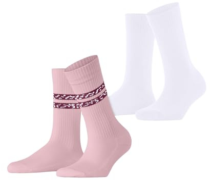 ESPRIT Damen Memphis Rib 2-Pack Socken Baumwolle atmungsaktiv