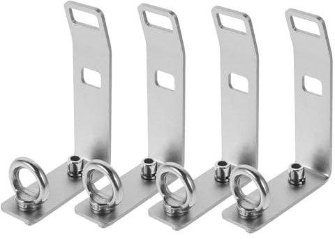 Garneck Verstellbare Laststopper für LKW Dachgepäckträger T-Nut Zubehör 4 Stück für Leiter Kajaks und Snowboards Sicheres Lastmanagement Präzise Gefertigt