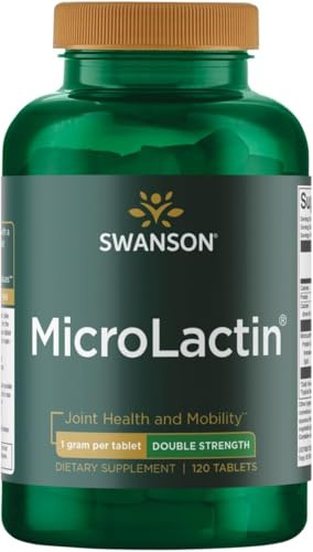 Swanson, Microlactin, 500mg, 120 Capsules, Gluten-Free, Soy-Free, GMO-Free