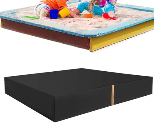 Dorugage Cubierta para caja de arena, toldo impermeable de tela Oxford 210D, cubierta de caja de arena para jardín al aire libre, para patio, patio, exterior, patio