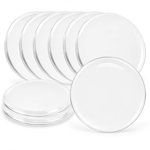 60 Pcs 2 inch Clear Epoxy Stickers Round Adhesive Epoxy Resin Domes Seals Stickers for Bottle Cap Pendants or DIY Crafts