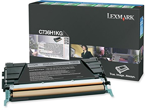 Lexmark C736H1KG - C736 X736 X738 BLACK HY RETN PROG 1