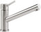 Robinetterie Villeroy & Boch Como Window, haute pression, robinet pour montage devant la fenêtre et avec rotation 360°, robinetterie économique, bec 135 mm, acier inoxydable massif